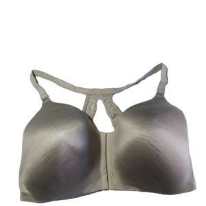 Cacique: Front-Close No-Wire Mastectomy Bra Grey 44G